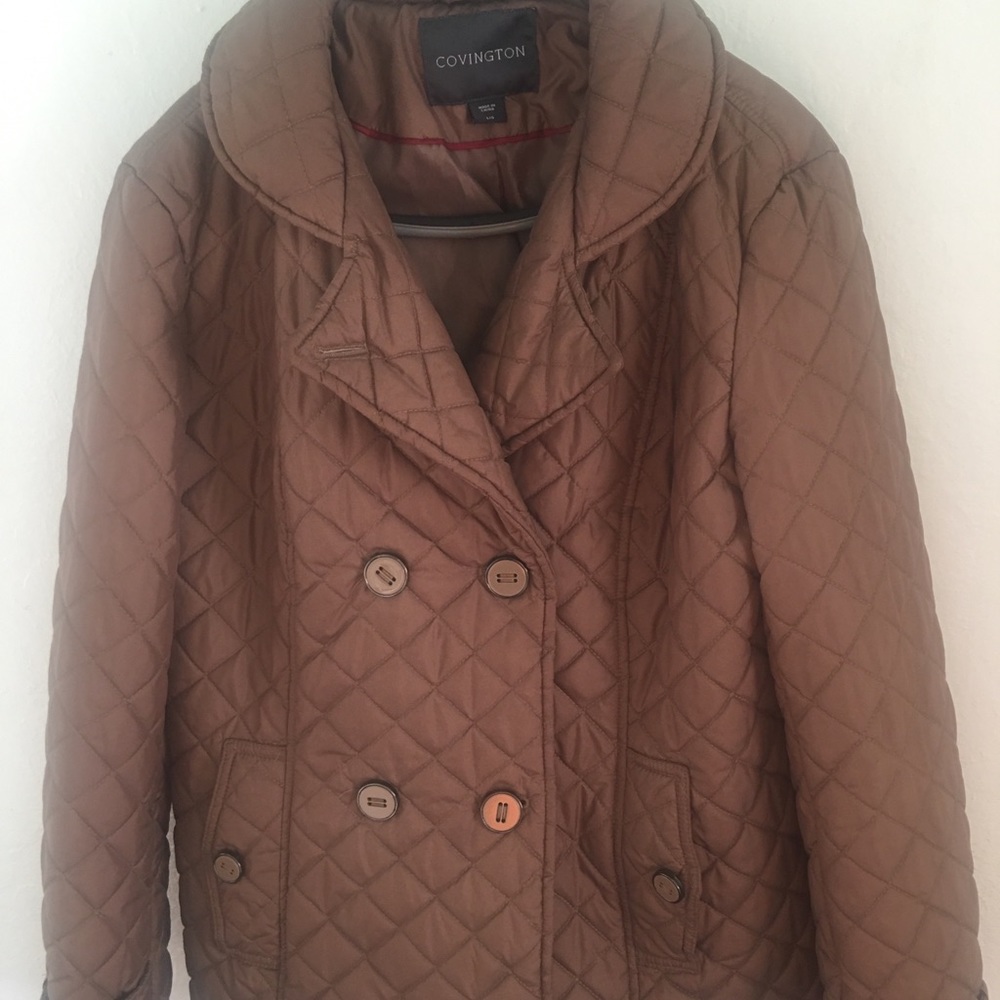 Quilt Double Breasted Jacket